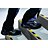 Anti-Slip Tape: Extra-Coarse Abrasive, 36 Grit Size, Striped, Black/Yellow, 1 in x 49 13/64 ft