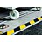 Anti-Slip Tape: Extra-Coarse Abrasive, 36 Grit Size, Striped, Black/Yellow, 2 in x 49 13/64 ft