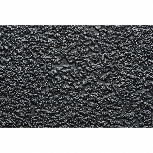 Anti-Slip Tread: Very Coarse, 24 Grit Size, Black, Solid, 6 in x 24 in, 6.7 mil Tape Thick, 25 PK