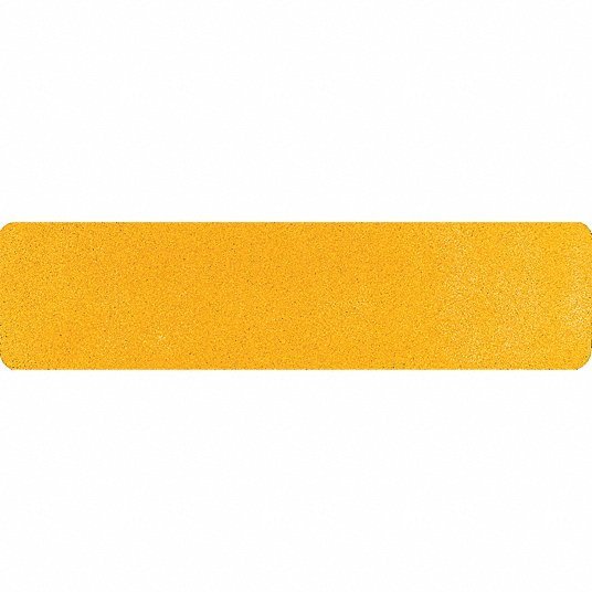 Anti-Slip Tread: Very Coarse, 46 Grit Size, White, Solid, 3/4 in x 12 in, 37 mil Tape Thick, 400 PK