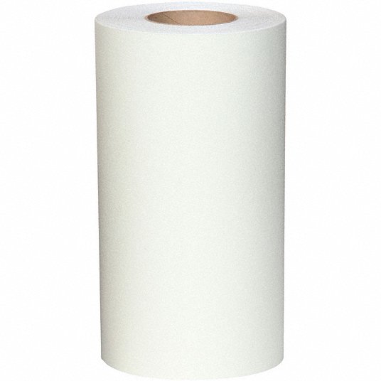 Anti-Slip Tape: Coarse Abrasive, 60 Grit Size, Solid, Clear, 12 in x 60 ft, 21 mil Tape Thick, 3307