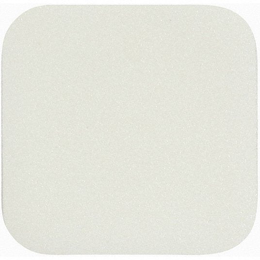 Clear Anti-Slip Tape: Coarse Abrasive, 60 Grit Size, Solid, Clear, 5 1/2 in x 5 1/2 in, Acrylic
