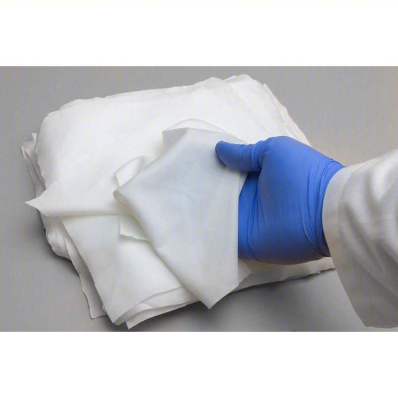 BERKSHIRE Dry Wipe: Soft Pack, ISO 3 (Class 1), CapSure®-LP, 75 Sheets, Polyester, White