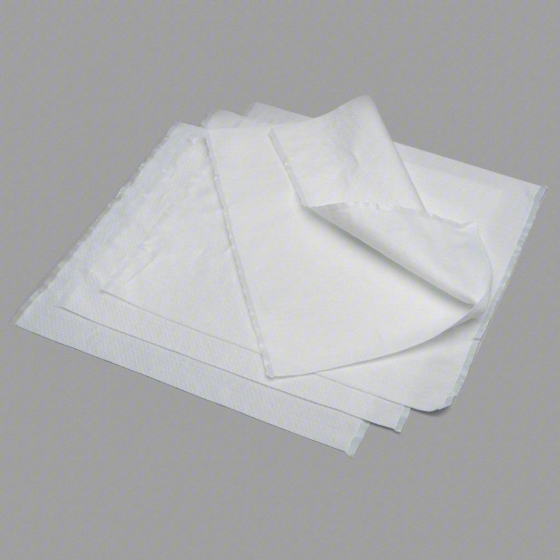 BERKSHIRE Dry Wipe: Soft Pack, ISO 3 (Class 1), UltraSeal® 3000, 100 Sheets, Polyester, White