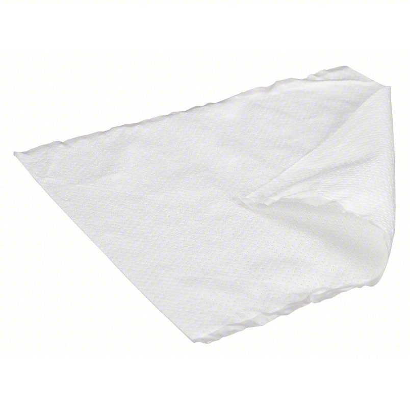 BERKSHIRE Dry Wipe: Soft Pack, ISO 3 (Class 1), UltraSeal® 3000, 100 Sheets, Polyester, White