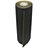 Anti-Slip Tape: Very Coarse, 46 Grit Size, Solid, Black, 24 in x 30 ft, 42 mil Tape Thick, Acrylic