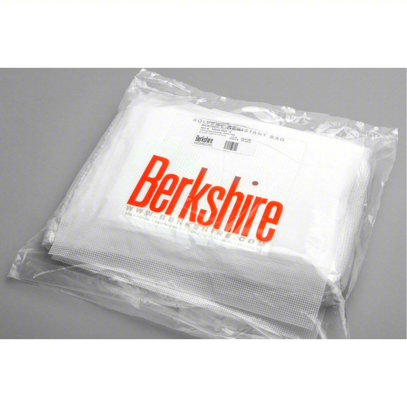 BERKSHIRE Dry Wipe: Soft Pack, ISO 4 (Class 10), MicroSeal SuperSorb®, 25 Sheets, Polyester, White
