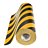 Anti-Slip Tape: Coarse, 60 Grit Size, Striped, Black/Yellow, 12 in x 60 ft, 36 mil Tape Thick, 3M™