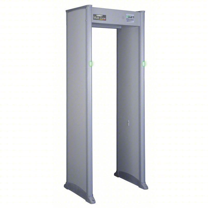 GARRETT METAL DETECTORS Walk-Through Metal Detector: 20 Zones, 87 in x 35 in x 23 in