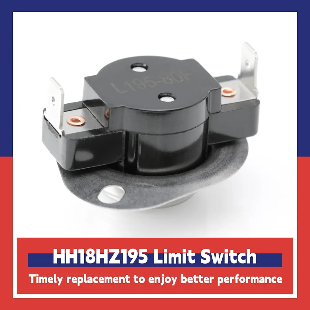 HH18HZ195 Limit Switch Replacement for Carrier Furnace Part Model 48FCDA0413A 48FCEA0413A PY1REA036074ABWA PY1REA036074ABWB L195-80F