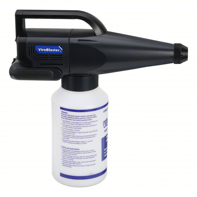 NU-CALGON Cordless Handheld Sprayer: Handheld Sprayer, Cordless, Handheld, 9 ft Spray Distance - Max