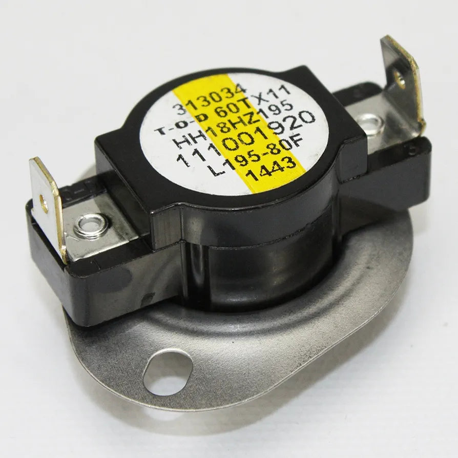 HH18HZ195 - Carrier OEM Furnace Limit Switch L195-80 by OEM Replm for Carrier