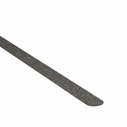 Anti-Slip Tread: Coarse, 60 Grit Size, Black, Solid, 3/4 in x 24 in, 28 mil Tape Thick, 3M™, 50 PK