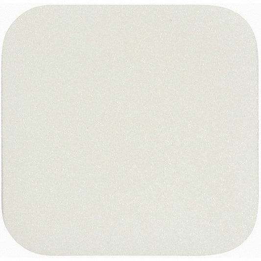 Clear Anti-Slip Tape: Coarse Abrasive, 60 Grit Size, Solid, Clear, 5 1/2 in x 5 1/2 in, Acrylic