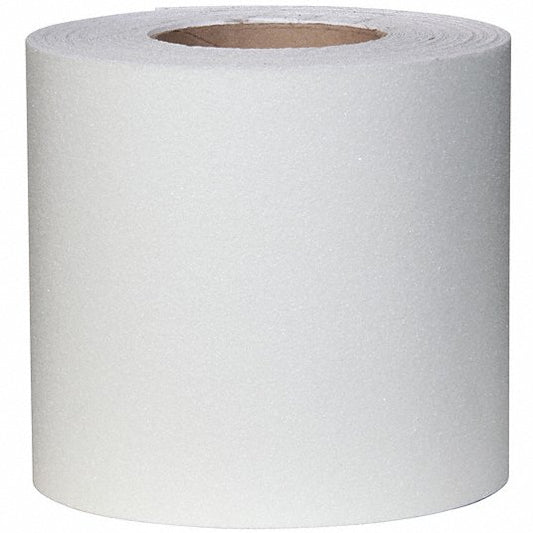 Anti-Slip Tape: Coarse Abrasive, 60 Grit Size, Solid, Clear, 6 in x 60 ft, 21 mil Tape Thick, Jessup