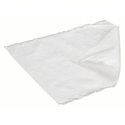 BERKSHIRE Dry Wipe: Soft Pack, ISO 3 (Class 1), UltraSeal® 3000, 100 Sheets, Polyester, White