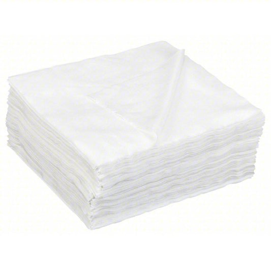 BERKSHIRE Dry Wipe: Soft Pack, ISO 3 (Class 1), Choice® 900, 150 Sheets, Polyester, White