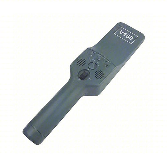 METAL DEFENDER Metal Detector: 1 1/2 in Scan Dp, 16 in L x 2 7/8 in W x 16 in H, 1 Battery Required