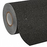 Anti-Slip Tape: Very Coarse, 46 Grit Size, Solid, Black, 2 in x 30 ft, 42 mil Tape Thick, Acrylic