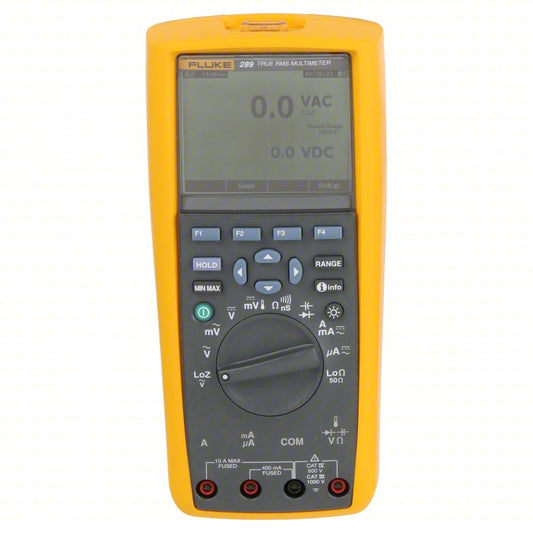 FLUKE Digital Multimeter Kit: TRMS, Bluetooth-Compatible /Data Logging, 50,000, Full Size Multimeter