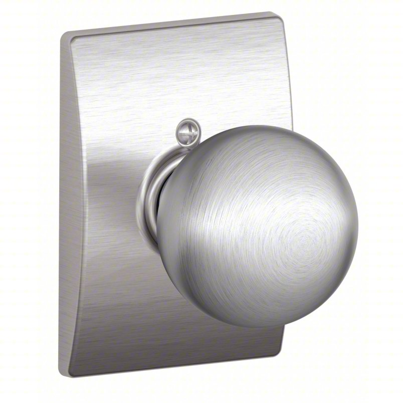 SCHLAGE Door Lockset: Dummy Lever Locksets, Chrome, ADA Compliant