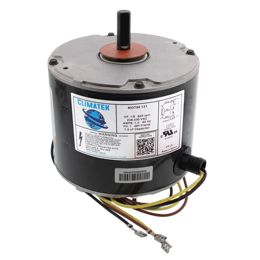 ClimaTek Exact Replacement for Carrier Bryant Payne 1/5 HP Fan Motor #s HC35GE230 HC35GE232 HC35GE234 HC37GE208