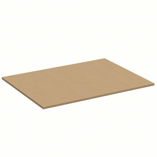 Corrugated Pads: 40 in Wd, 48 in Lg, 5/16 in Thick, 48 ECT, Double Wall