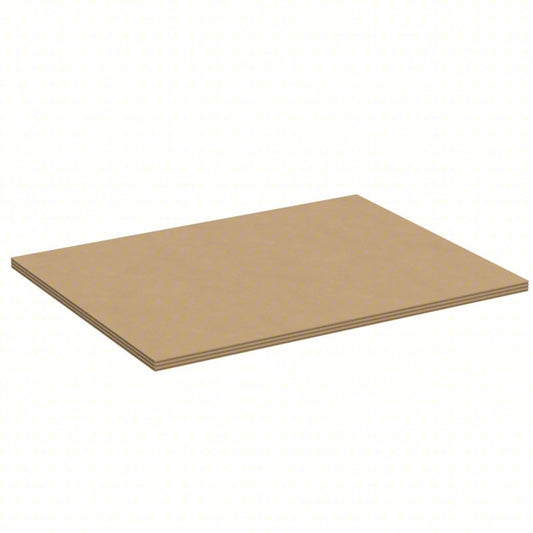 Corrugated Pads: 40 in Wd, 48 in Lg, 5/8 in Thick, 90 ECT, Triple Wall