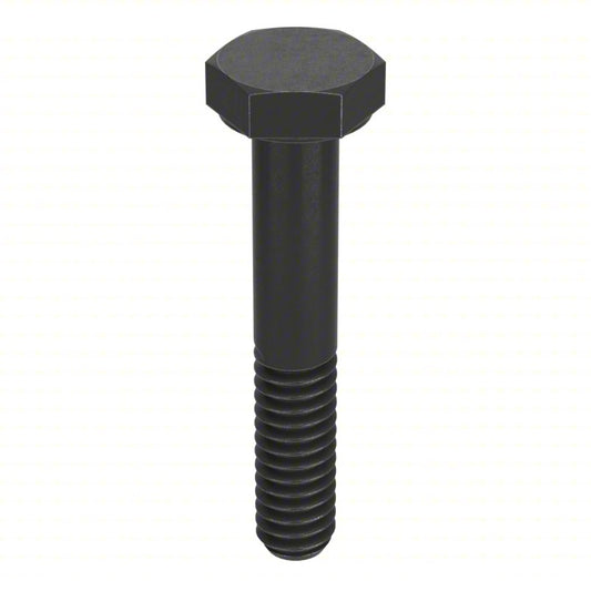Hex Head Cap Screw: Steel, Grade 2, Plain, 1/4"-20, Coarse, 1 3/4 in lg, Globally Sourced, 100 PK