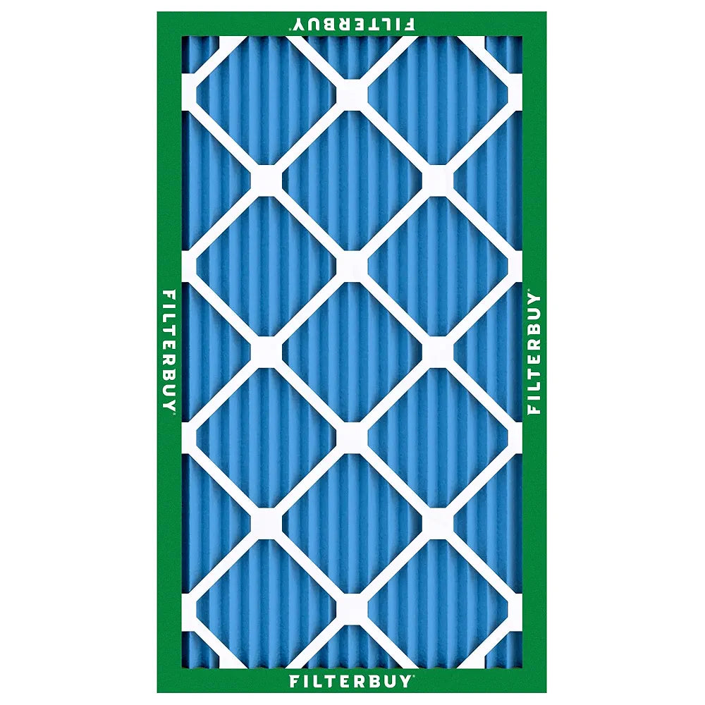 Filterbuy 10x20x1 Air Filter MERV 13 Optimal Defense , Pleated HVAC AC Furnace Air Filters Replacement 