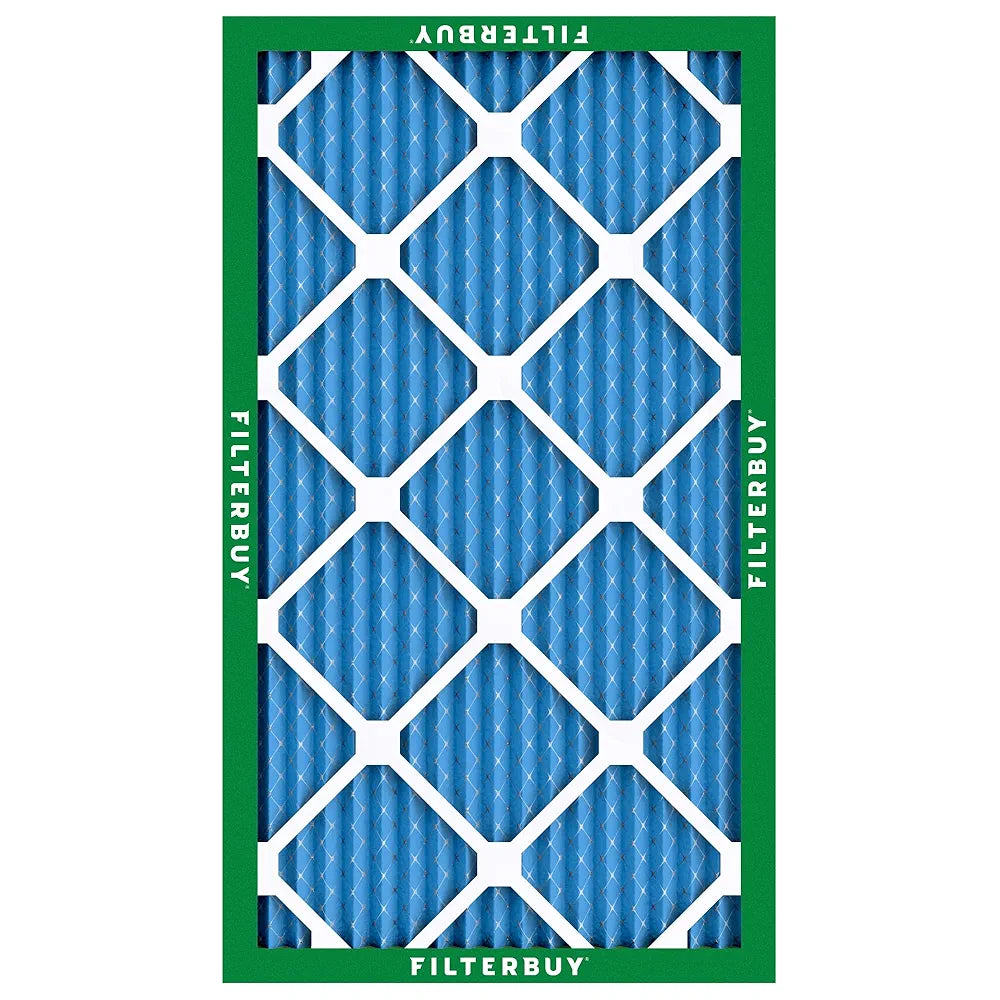 Filterbuy 10x20x1 Air Filter MERV 13 Optimal Defense , Pleated HVAC AC Furnace Air Filters Replacement 